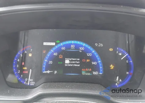 2020 Toyota Corolla Hybrid Le from USA, damaged, VIN JTDEBRBE2LJ025638